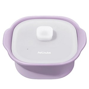 쁘띠누베 국내 제조 실리콘 이유식 멀티 찜기 900ml, 뚜껑 + 본품, 1개, 루나 퍼플