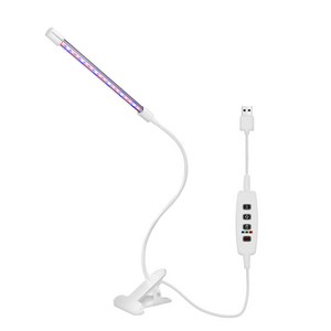 루아즈 LED 식물 성장 생장등 조명 화이트바디 3컬러 1헤드 6~18W, 1개
