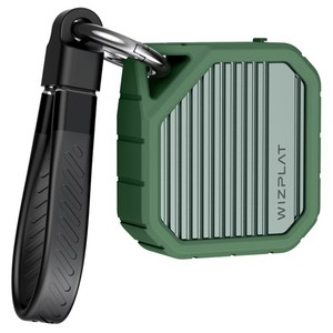 위즈플랫 FLEX Drive Rugged 포터블 외장 SSD FX10G mini, 512GB, 그린