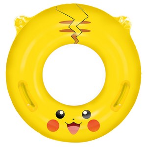 포켓몬스터 어린이 튜브 7세부터 13세까지 20kg부터 50kg까지, 옐로우, 1개