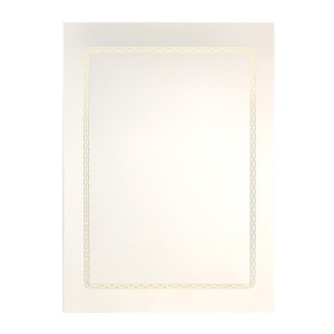 상장팩토리 금박 상장용지 180g, 순백색(완자), 50개