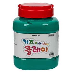 키즈 클레이, 초록, 500g, 1개
