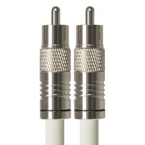 마하링크 국산 디지털 오디오 RCA Coaxial 동축 케이블 화이트, MLZ-WCX500 (50m), 1개