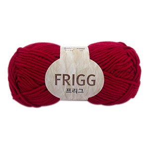 yarna 프리그 뜨개실 100g, 328 빨강, 1개