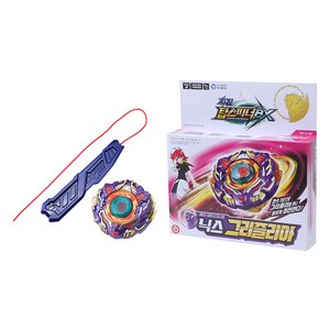 차징 탑스피너BX 닉스 그리즐리아 배틀팽이, 1개, 혼합색상