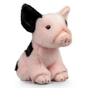 애너미고스 영국에서 온 동물친구 인형, 18cm, 점박이돼지, 1개