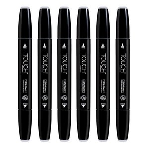 터치 신한 트윈마카 COOL GREY CG2, 1색, 6개