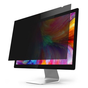 에스뷰 블루라이트차단 사생활 정보보호 화면 모니터 보안필름 세트 582 x 364 mm, 1세트