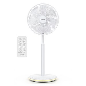한경희생활과학 BLDC 스탠드 무드등 선풍기, HAAN-D300