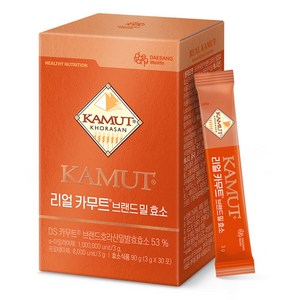 대상웰라이프 정품 리얼 카무트 브랜드 밀 효소 30p, 90g, 1개