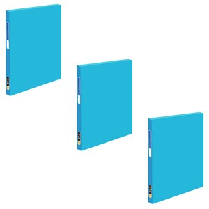 칼라칩 클리어화일 A5 40p, 하늘, 3개