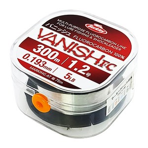 버클리 배니쉬 FC 후로로카본라인 낚시줄 300m, 클리어, 1개