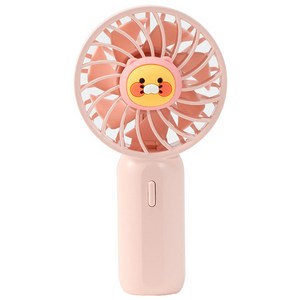 카카오프렌즈 포켓 휴대용 핸디 선풍기, P24-FAN01, 핑크춘식이