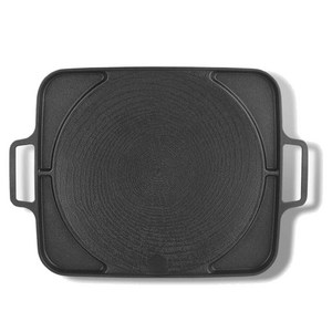 포시즌 국산 인덕션 사각 그리들팬, 단품, 1개, 35cm