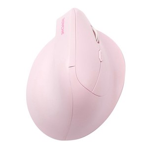 로이체 인체공학 저소음 버티컬 멀티페어링 충전식 블루투스 무선 마우스, RX-750V, 벚꽃 핑크