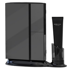 유토렉스 프리미엄 UV C LED 세라믹히팅 전신형 칫솔살균기, 블랙라벨, 블랙