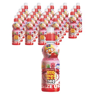 팔도 빅뽀로로 제로 딸기맛, 360ml, 24개