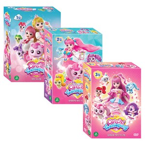 캐치 티니핑 영어로 만나는 최고의 캐릭터 1 + 2 + 3집 DVD 세트, 24cd
