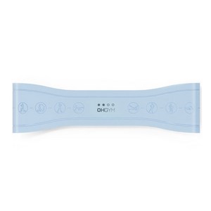오짐 더블 논슬립 루프밴드 2단계, 블루, 1개
