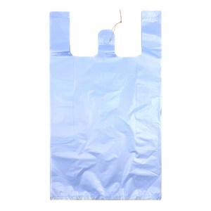 월드크린 손잡이 비닐봉투 하늘, 25L, 100개
