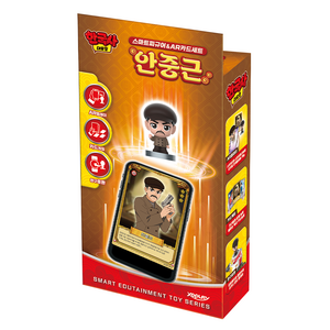 엑스오플레이 한국사대모험 안중근 스마트피규어 + AR카드 세트, 1개