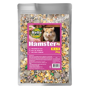 아쿠아플러스 헬로 프리미엄 햄스터 사료, 2kg, 1개