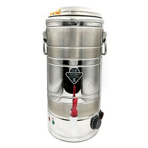 화영 STS 316 전기물끓이기 전기물통 12호, 10.5L, 실버, 1개