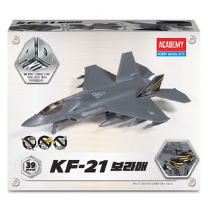 아카데미과학 4D키트 KF-21 보라매 프라모델 15401, 혼합색상, 1개