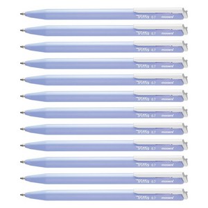모나미 트리피스 볼펜 0.7mm, 파스텔 바이올렛, 12개