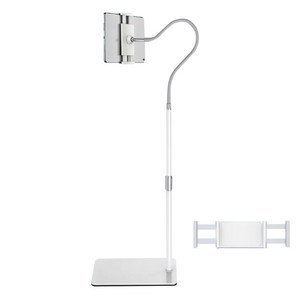 위니즈 높이조절 자바라 스탠드 거치대 155cm, 화이트, WZTSH034W, 1개
