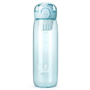 캐리보틀 트라이탄 원터치 보틀, 블루, 600ml, 1개