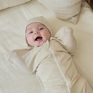 말랑하니 국내생산 유아용 스와들 밤부라이트 속싸개 M