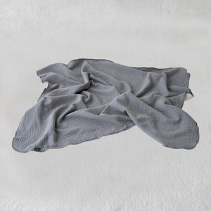롤베이비 유아용 요루 6중 거즈 블랭킷, 플레인그레이