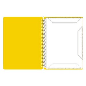 문구담 수정가능 A4 악보파일 30페이지 60p, 옐로우, 1개