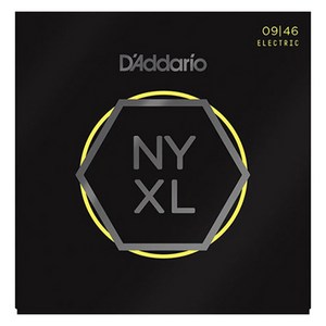 다다리오 일렉 기타 스트링, NYXL0946, 1개, 혼햅색상