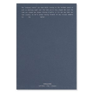 대시앤도트 오디너리 오르빗 만년 다이어리, 01 이터널 블루, 1개