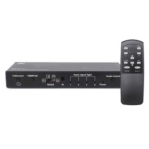 넥스트유 4x1 4K HDMI 심리스 매트릭스 스위치 멀티비전 비디오 컨트롤러, 1개