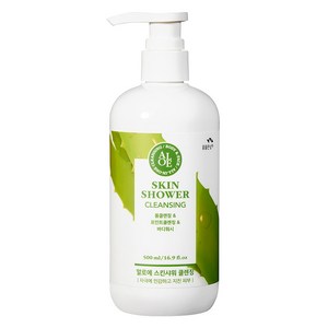 꽃을든남자 알로에 스킨샤워 클렌징, 500ml, 1개