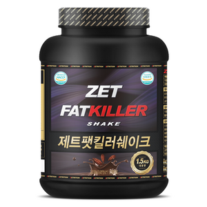 제트리션 제트팻킬러쉐이크 더블초코, 1.5kg, 1개