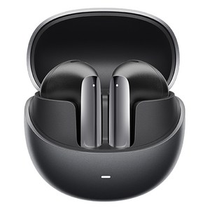 QCY 액티브 노이즈 캔슬링 블루투스 이어폰 QCY-HT10 AilyBuds Pro 블랙 30시간 방수가능, QCY-HT10ANC APP