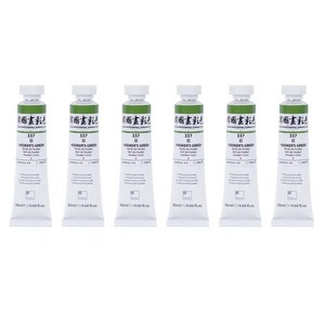 신한화구 전문가 한국화 물감 337 초 6p, 20ml, 1색
