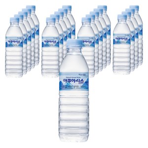 아쿠아시스 생수 유라벨, 20개, 500ml