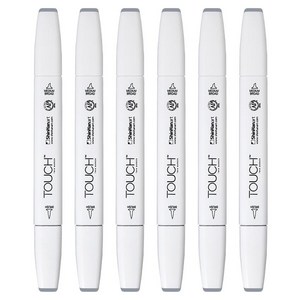 터치 트윈 브러쉬 마카 CG 5 COOL GREY, 6개, 1색