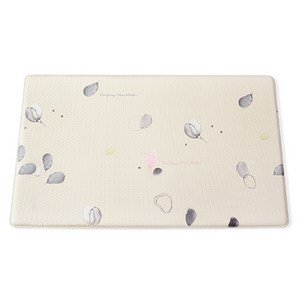 삼정크린마스터 포그니 양면 키친매트 15T, IVORY + GRAY, 1개
