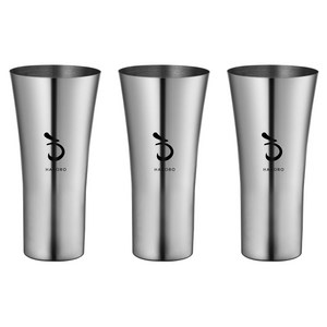 하로로 야마노 스테인 플레인컵 380ml, 3개