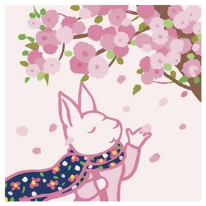 모모픽스페인팅 DIY 유화그리기 25 x 25 cm, 꽃향기날리는날(B31), 1개