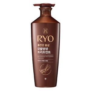 려 홍진단 홍삼 모발영양 트리트먼트 화이트플로럴향, 1개, 820ml