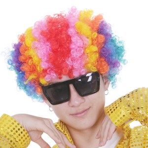 파티공구 삐에로 가발, 혼합, 1개