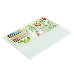 종이문화 뉴씨플레인 얇은 양면색상지 120g No 67 여린연옥, 20개