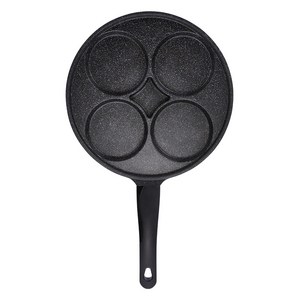 퀸덤 인덕션 프리모 4구 IH 계란 후라이팬, 1개, 28cm